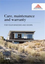 Our Care & maintenance brochure