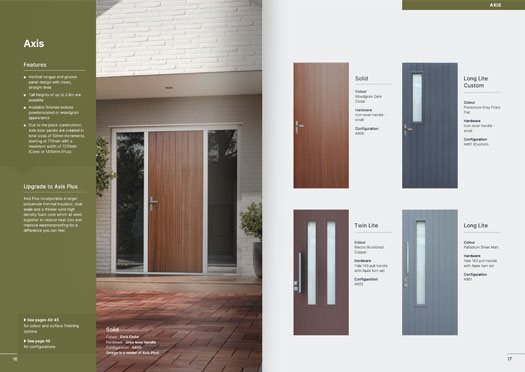 The Altherm Entrance Doors brochure