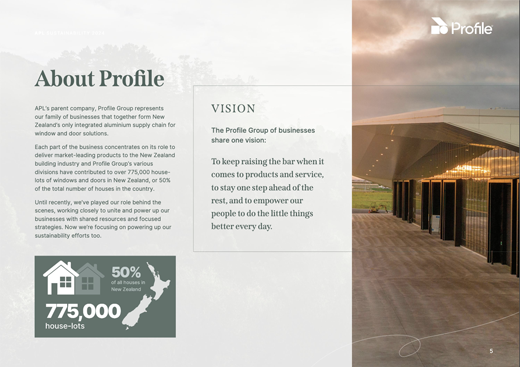 Our commitment to sustainability brochure